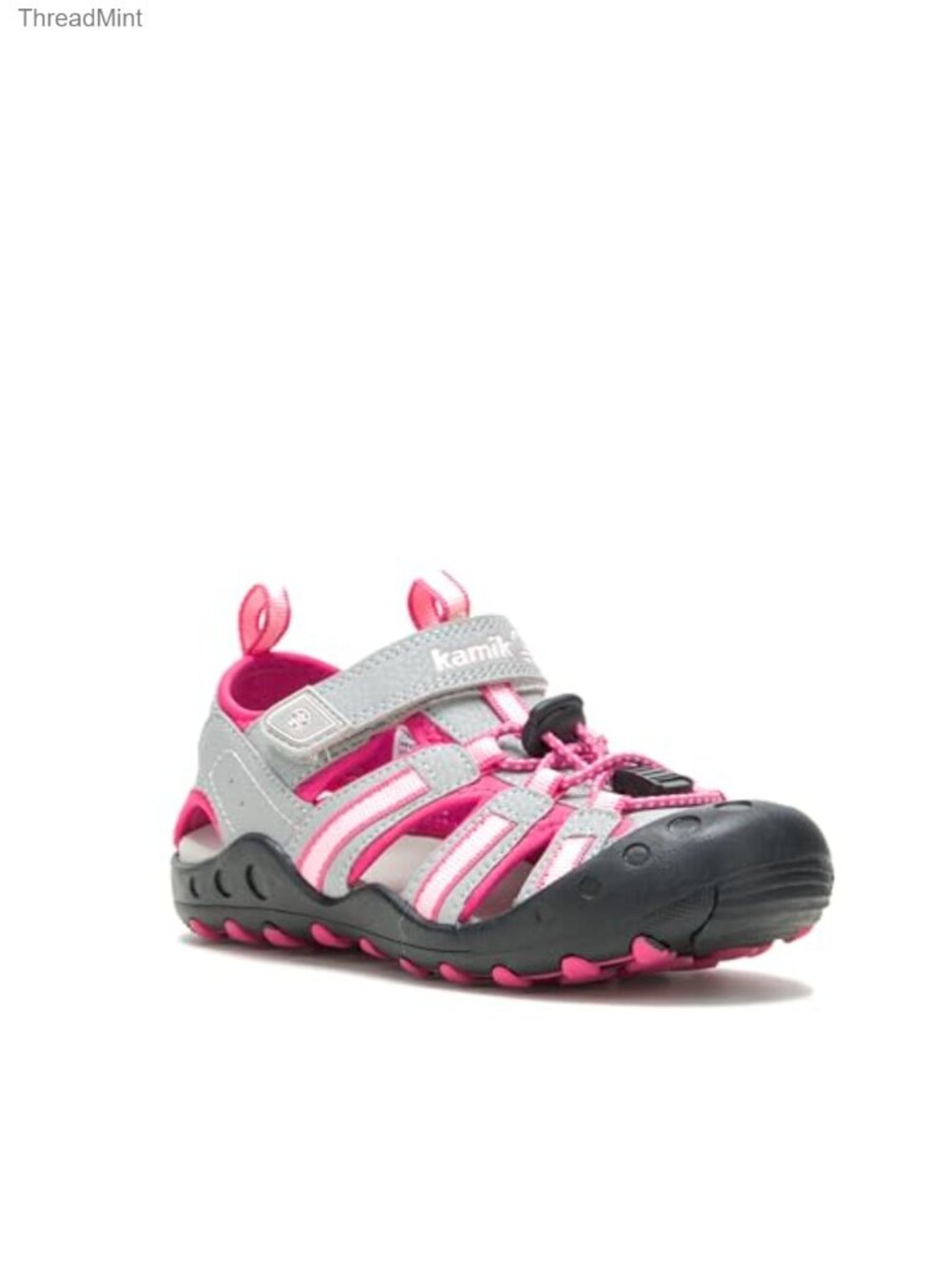 Unisex Kids Crab Sport Sandal Athletic Hook and Loop Strap